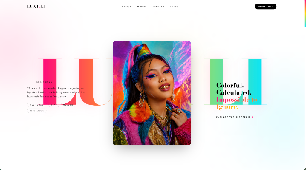 Luxi example press kit