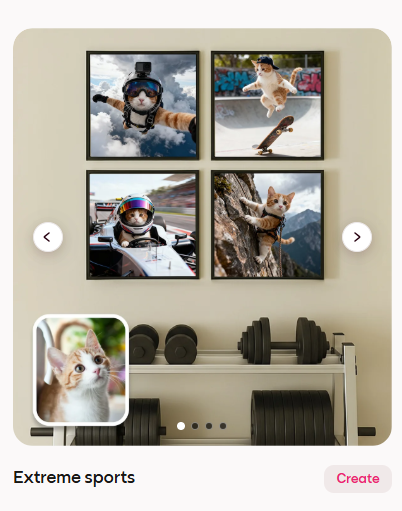 Mixtiles — Extreme Sports (Cat)