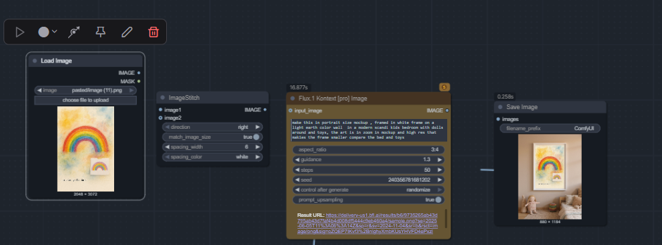 ComfyUI Mastery — Flux Kontext Mockup