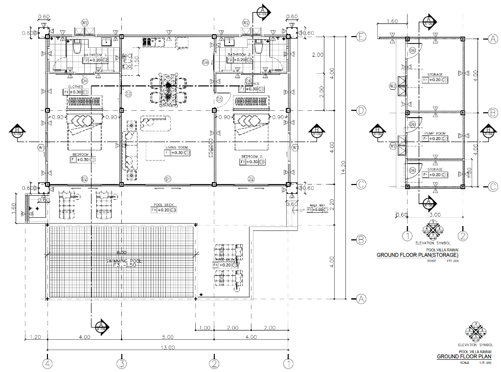 Green Canopy Residence – Ground Floor Plan