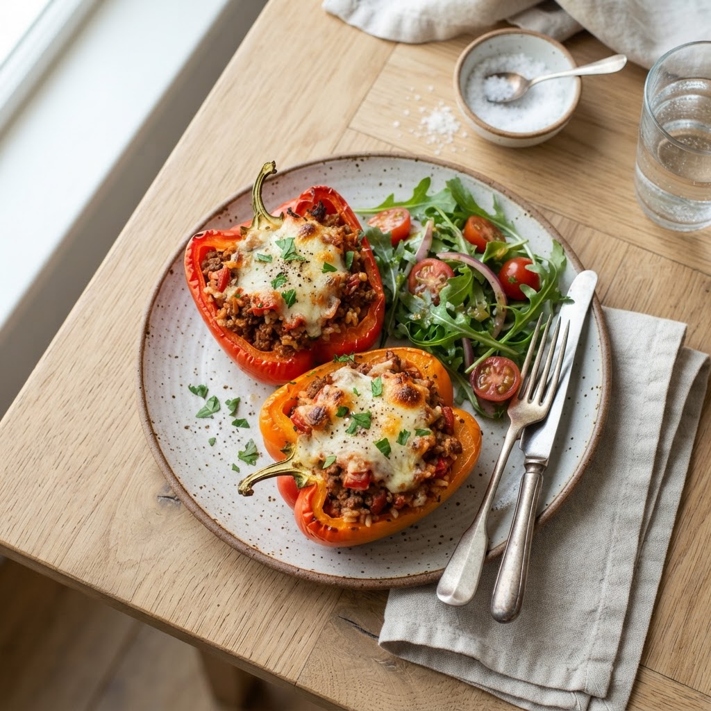 Poivrons farcis classiques