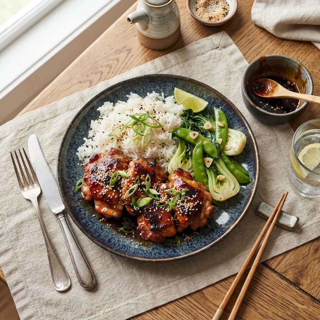 Poulet teriyaki maison