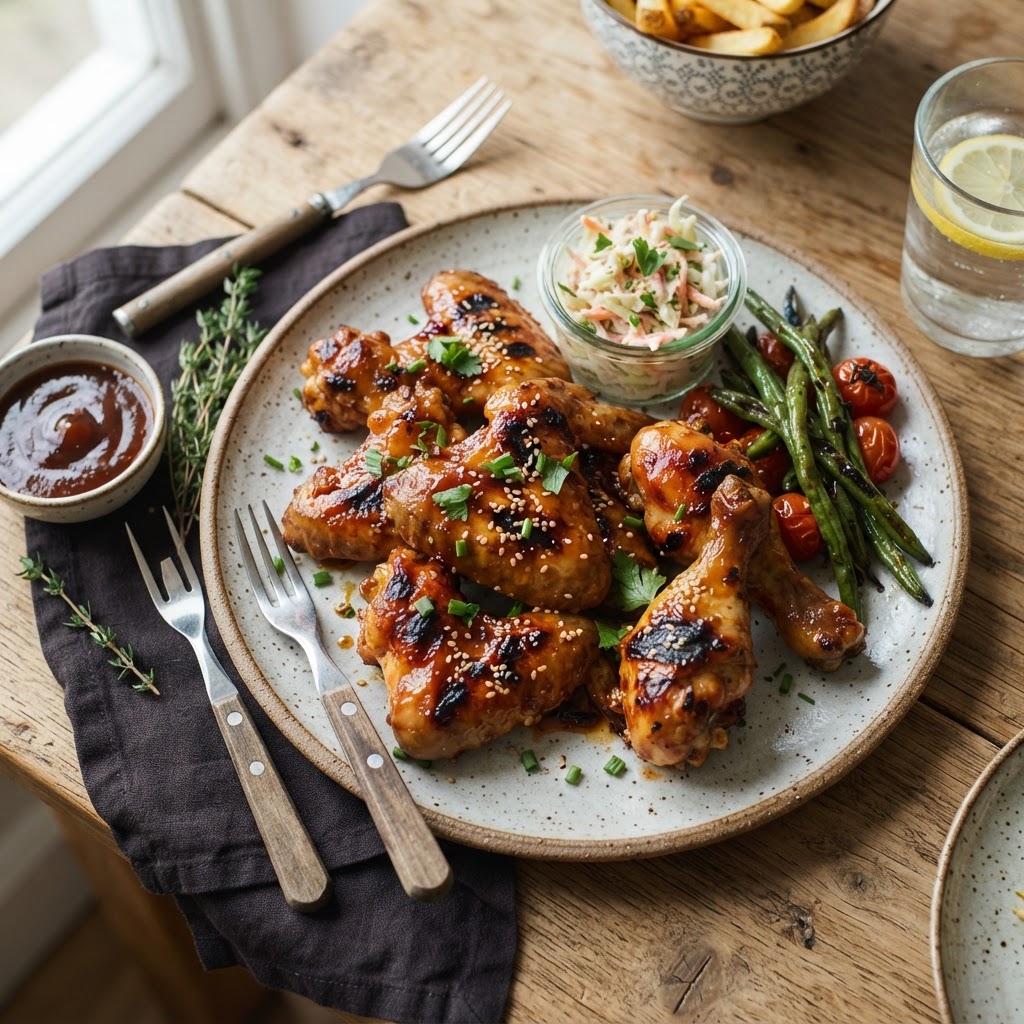 Poulet BBQ au miel