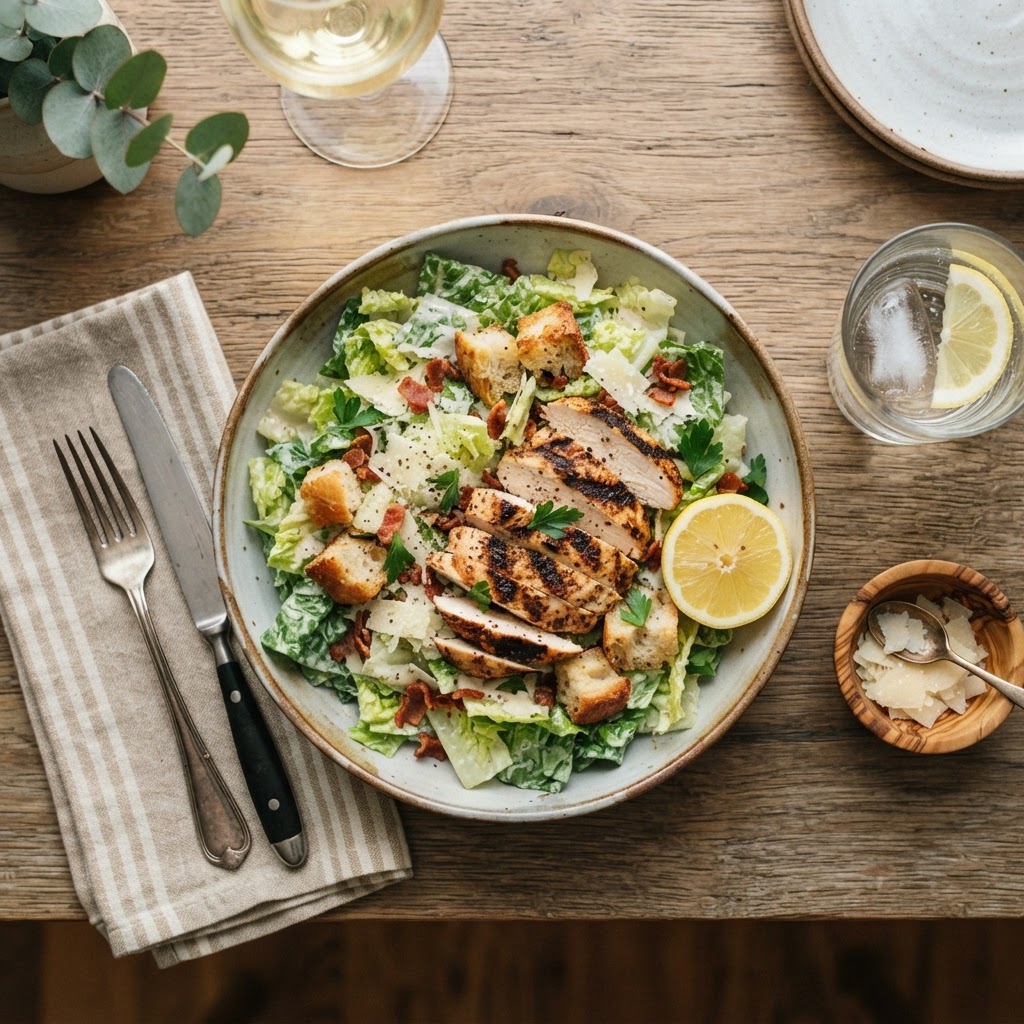 Salade de poulet César