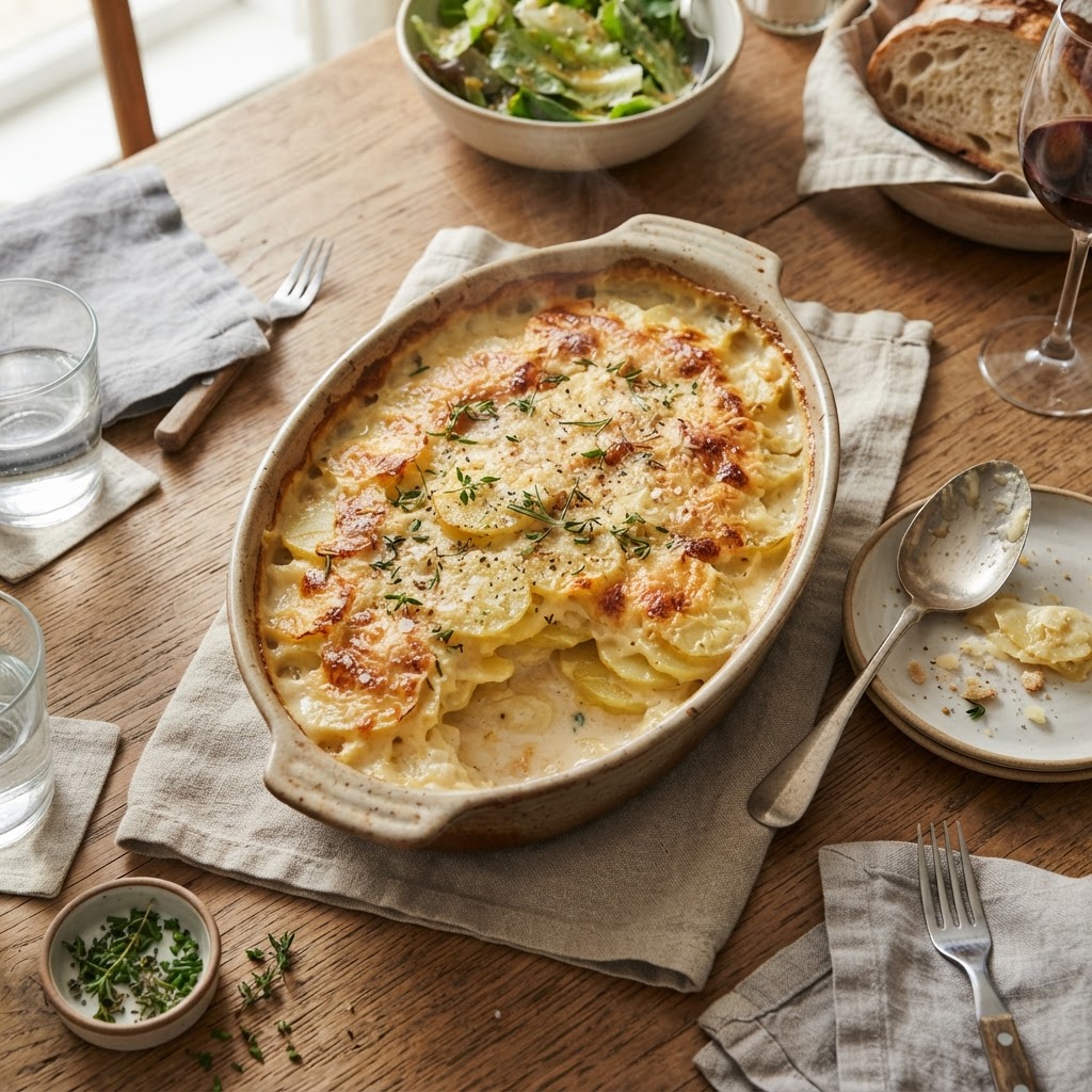 Gratin dauphinois réconfortant
