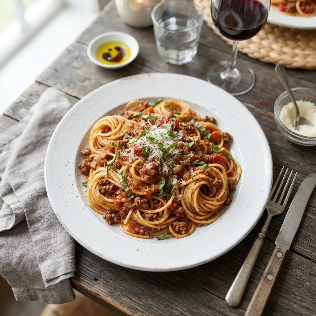 Spaghetti à la bolognaise classique