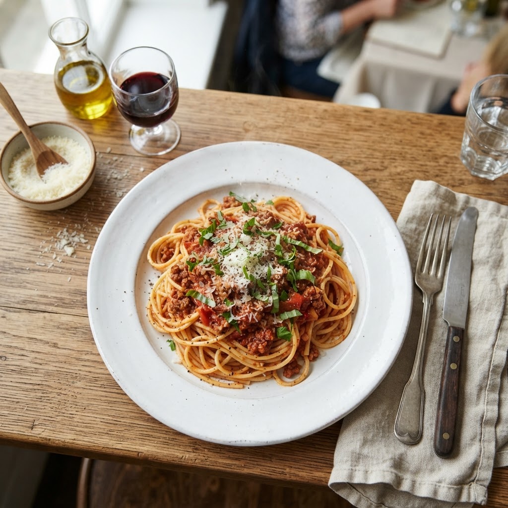 Spaghetti à la bolognaise classique