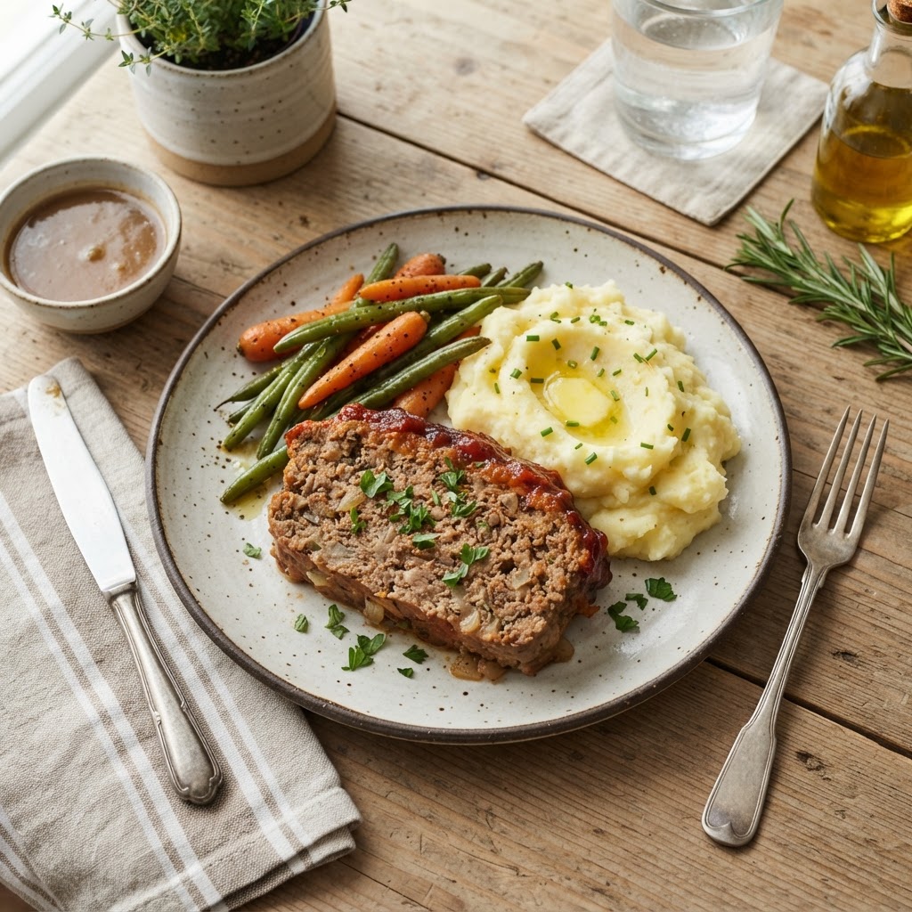 Pain de viande traditionnel