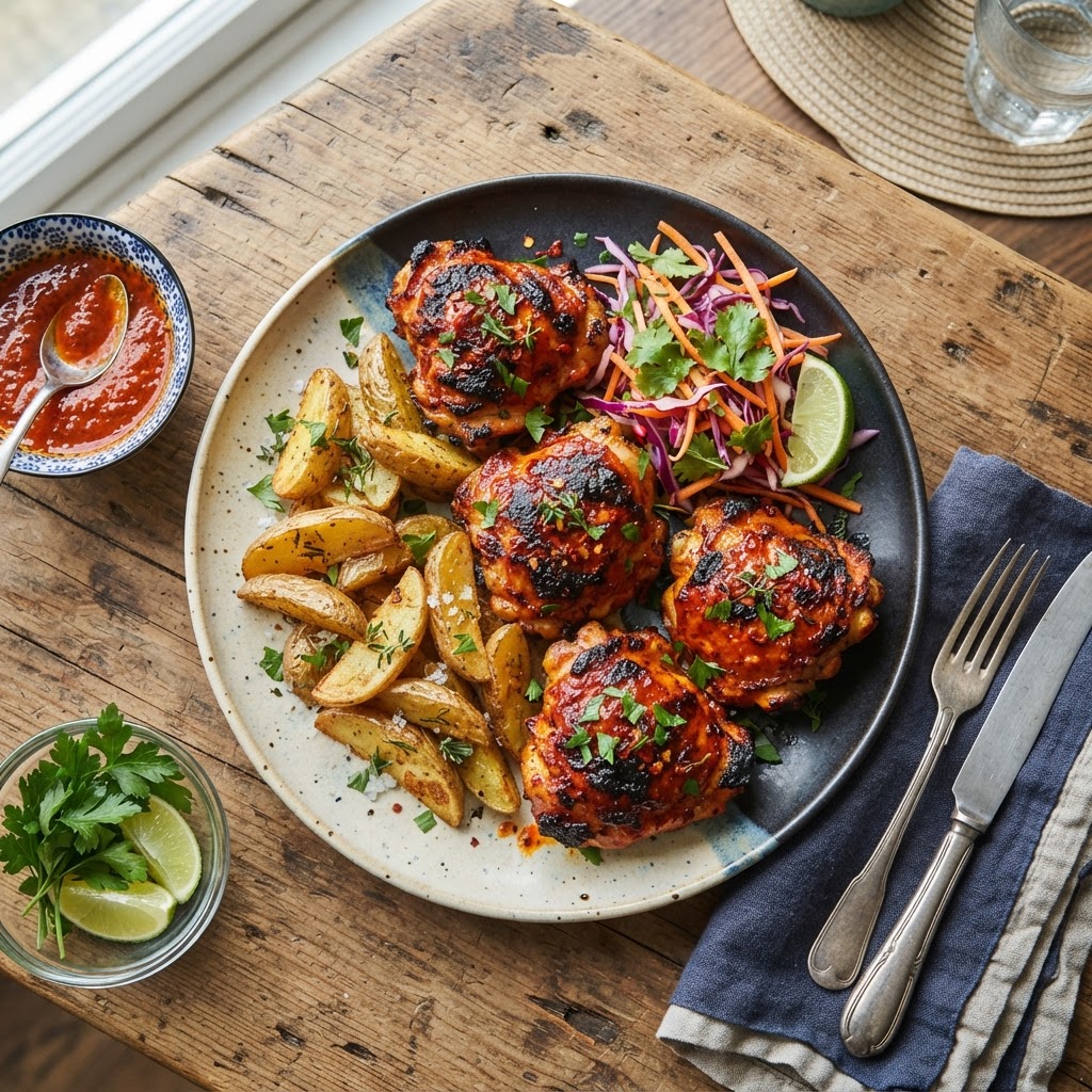 Cuisses de poulet Piri Piri