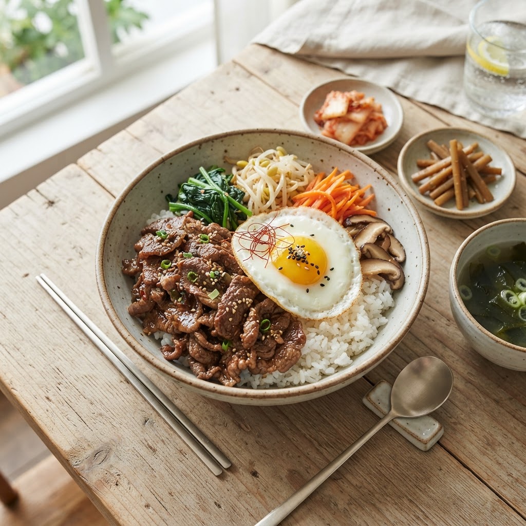 Bol de riz style coréen