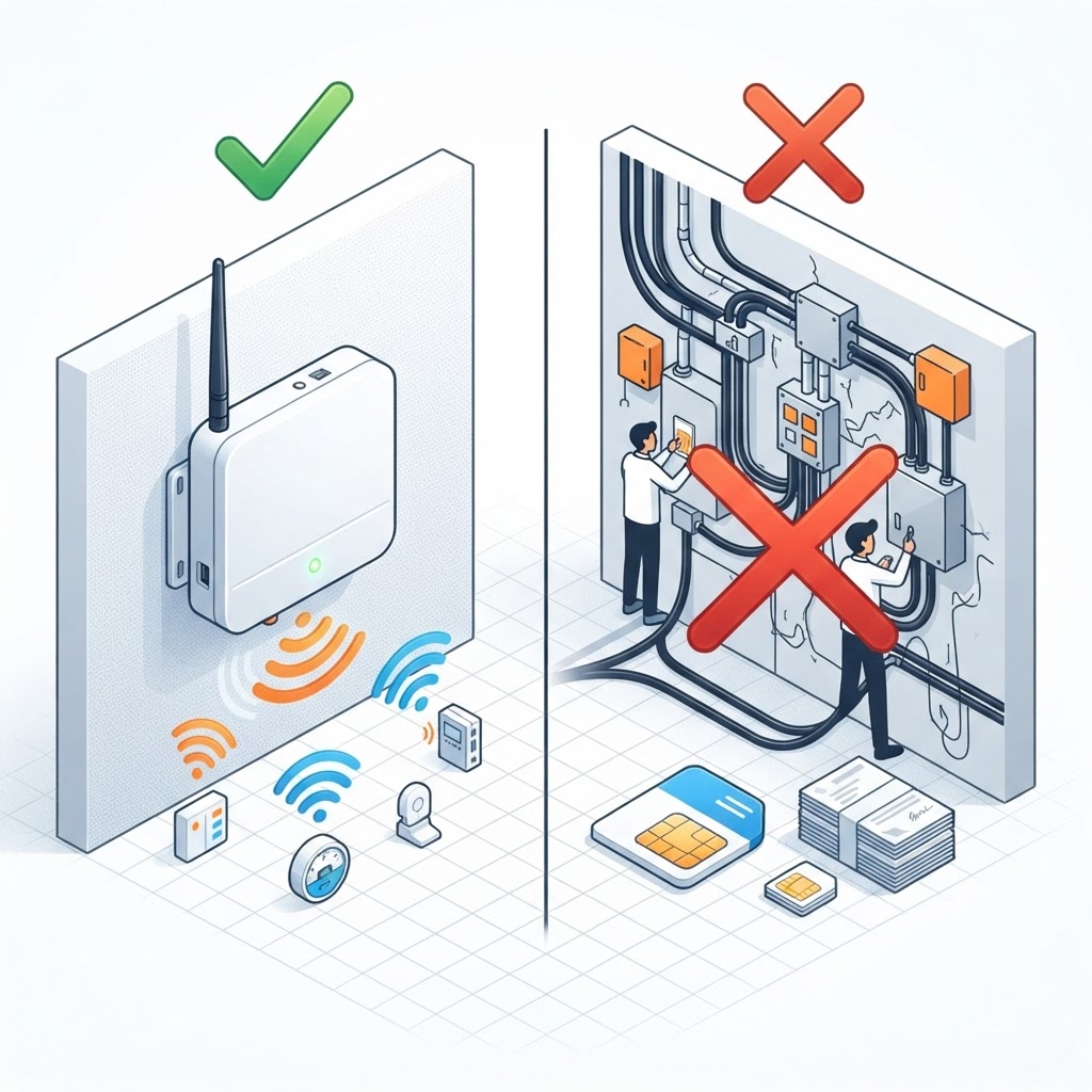Low Infrastructure Costs & Simple Deployment