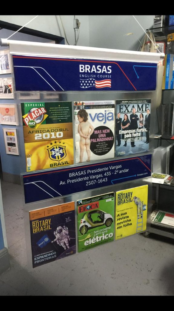 Revisteira curso BRASAS