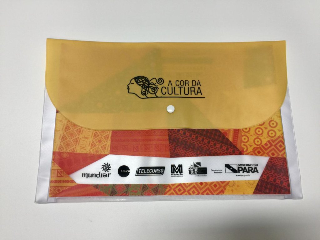 Pasta Envelope com Aba e Botão
