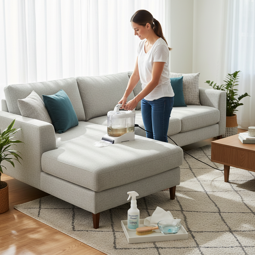 How to Clean Upholstery & Fabric Furniture Like a Pro