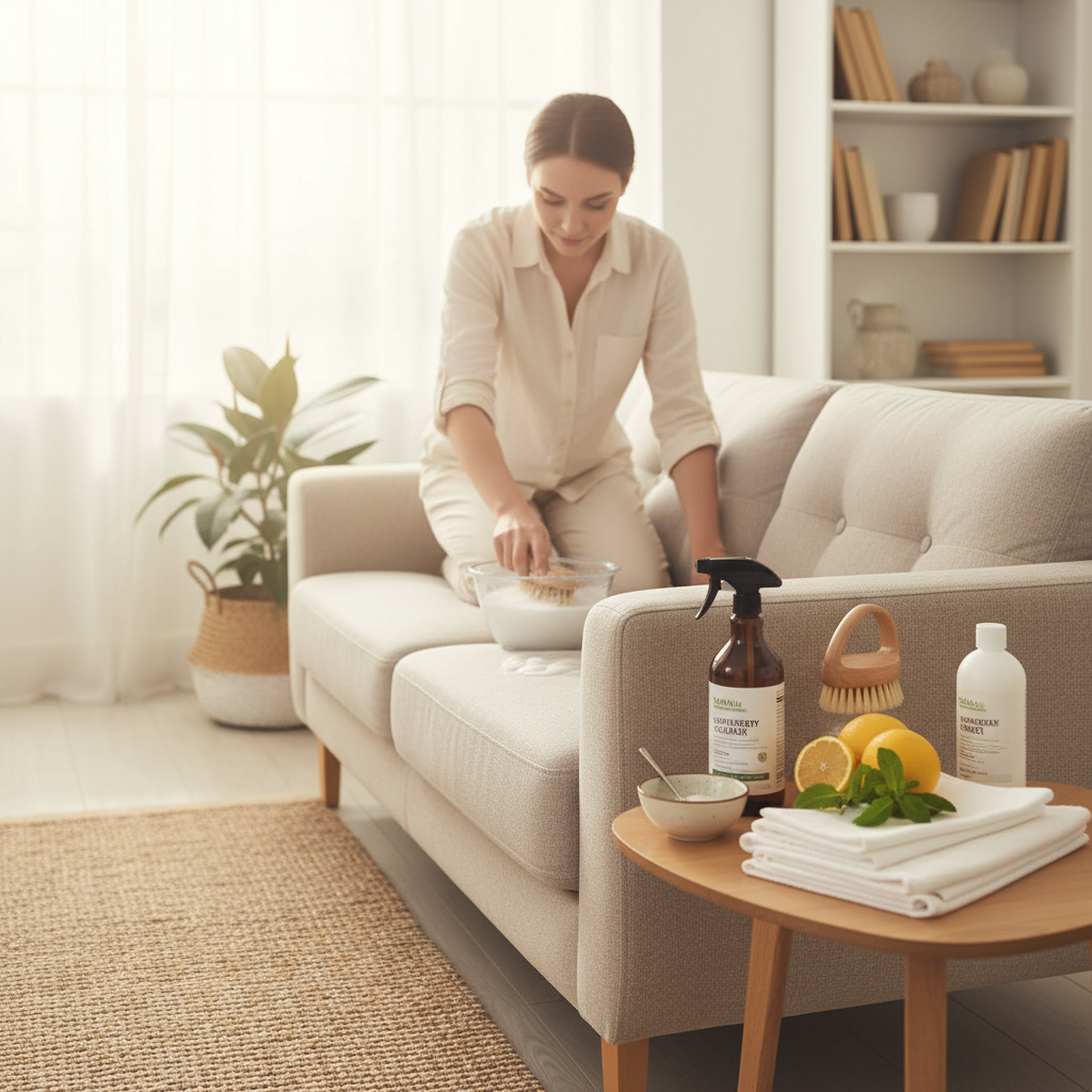 How to Clean Upholstery & Fabric Furniture the Eco-Friendly Way