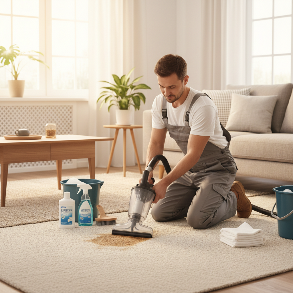 How to Remove Tough Stains From Carpets Like a Pro