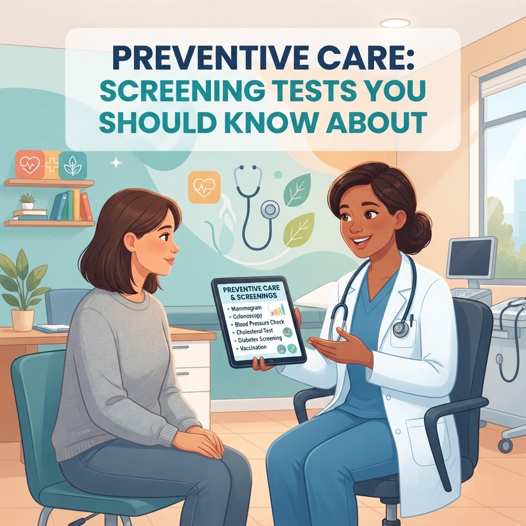 Taking Control: Essential Preventive Screening Tests for a Healthier Future