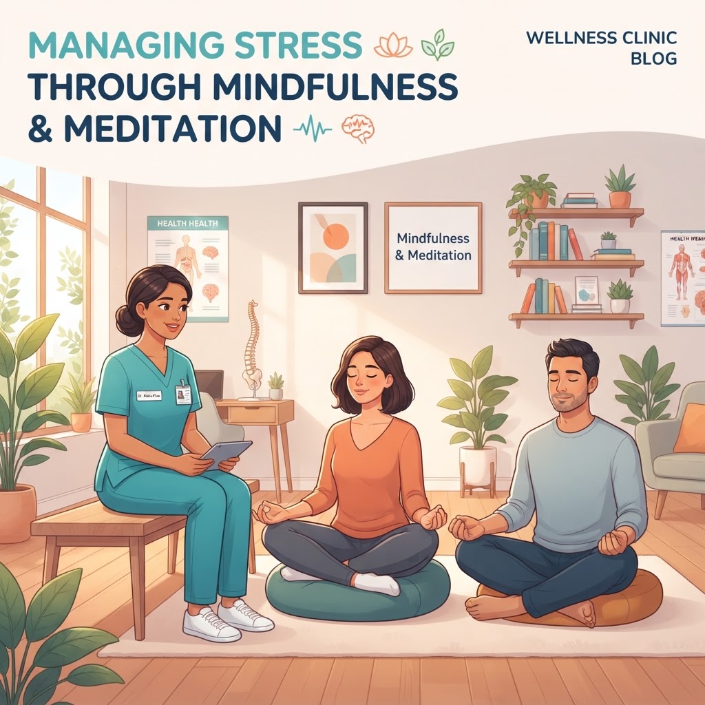 Finding Calm: Managing Stress Through Mindfulness and Meditation
