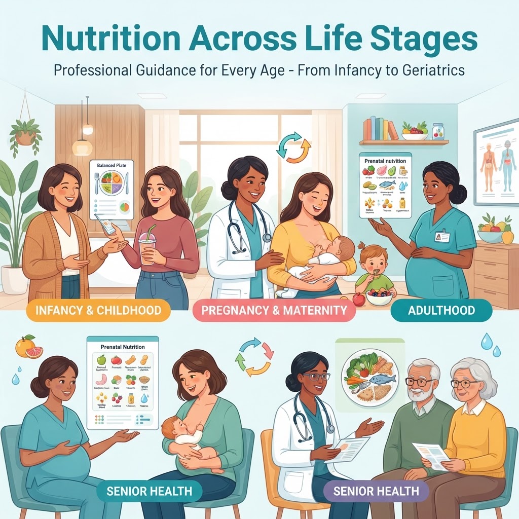 Fueling Your Journey: Nutrition Through Every Life Stage