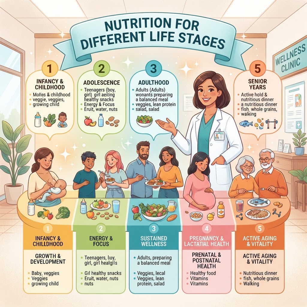 Fueling Your Journey: Nutrition Through Every Life Stage
