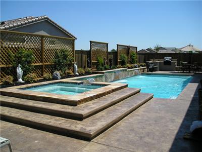 Concrete Pool Decks — example project 1 by L.D. Williams Decorative Concrete