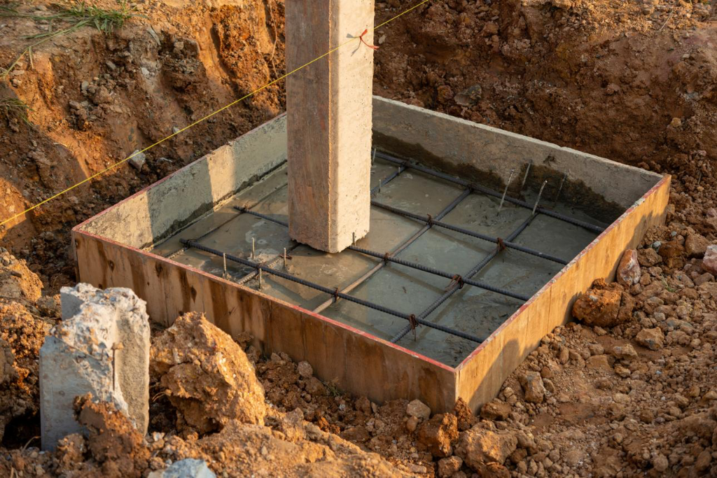 Concrete Foundations — example project 4 by L.D. Williams Decorative Concrete