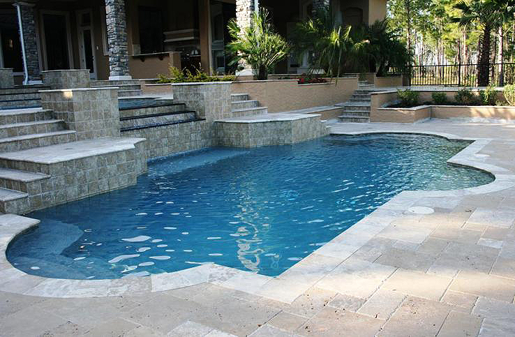 Concrete Pool Decks — example project 3 by L.D. Williams Decorative Concrete