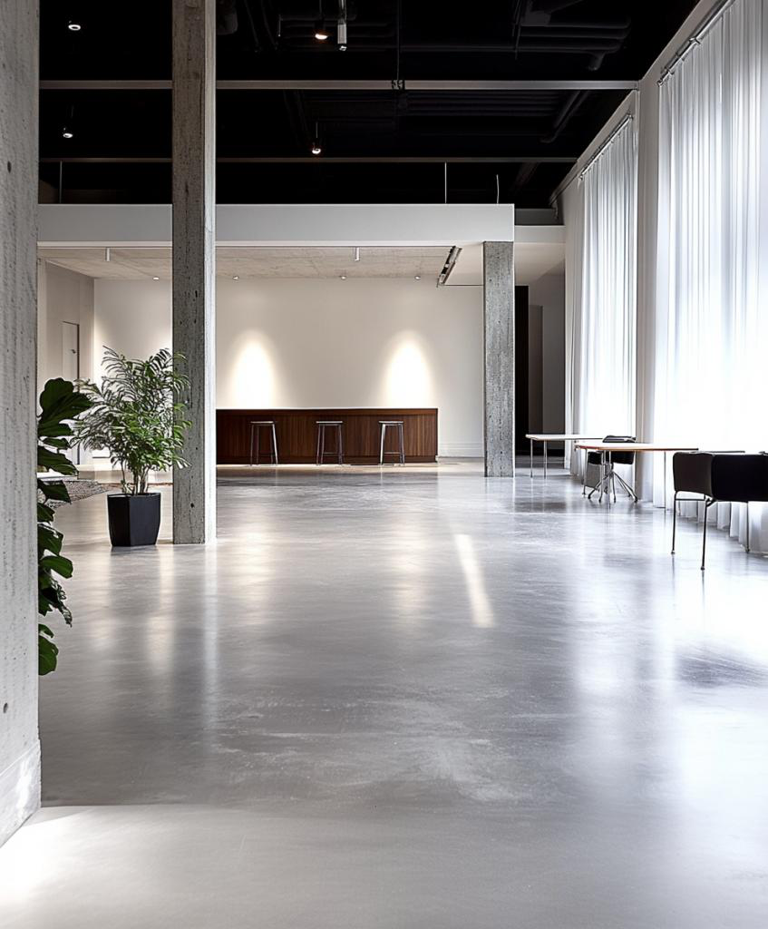Polished Concrete Floors — example project 3 by L.D. Williams Decorative Concrete