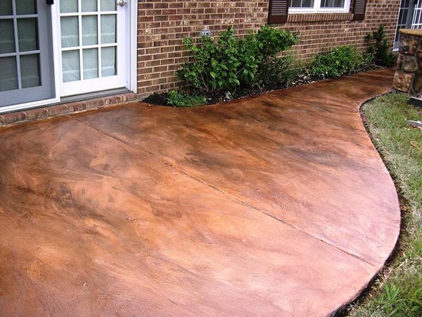 Concrete Patios — example project 4 by L.D. Williams Decorative Concrete