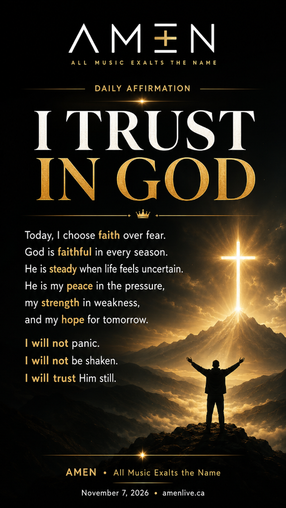 I Trust in God