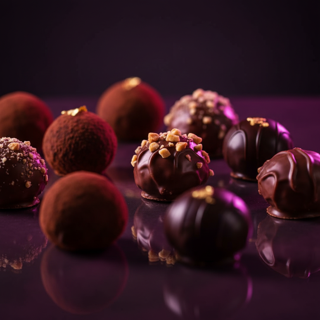 Dark Chocolate Truffles