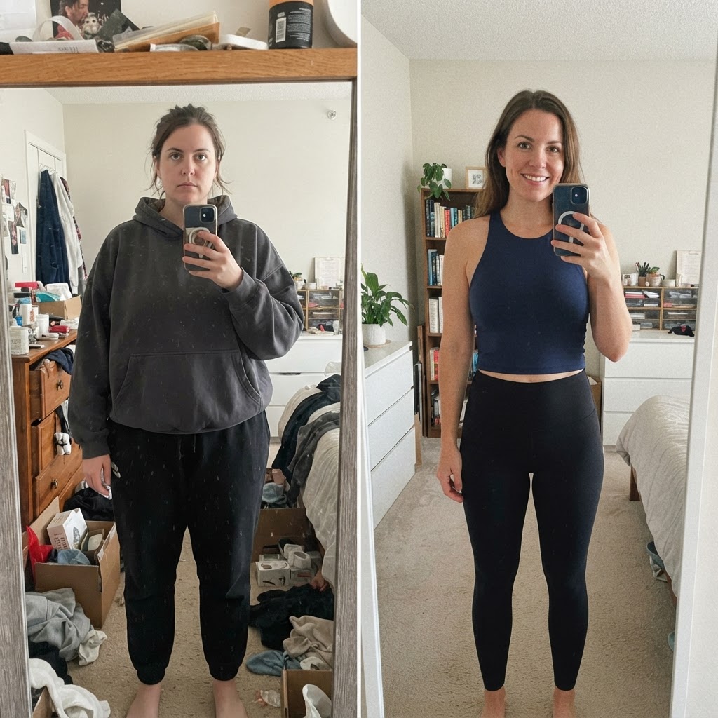 Nicole B. — Down 26 lbs, binge cycles gone