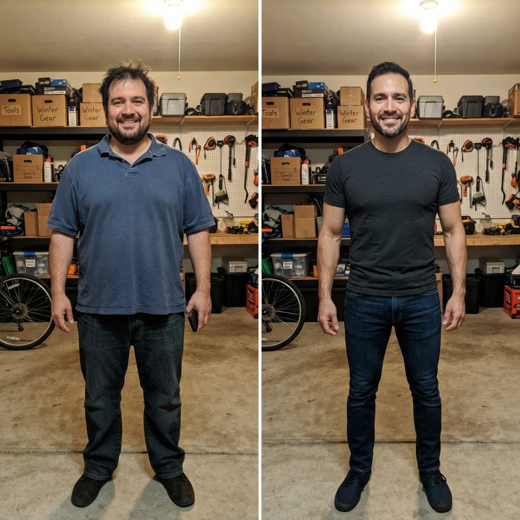 Daniel R. — Down 3 pant sizes