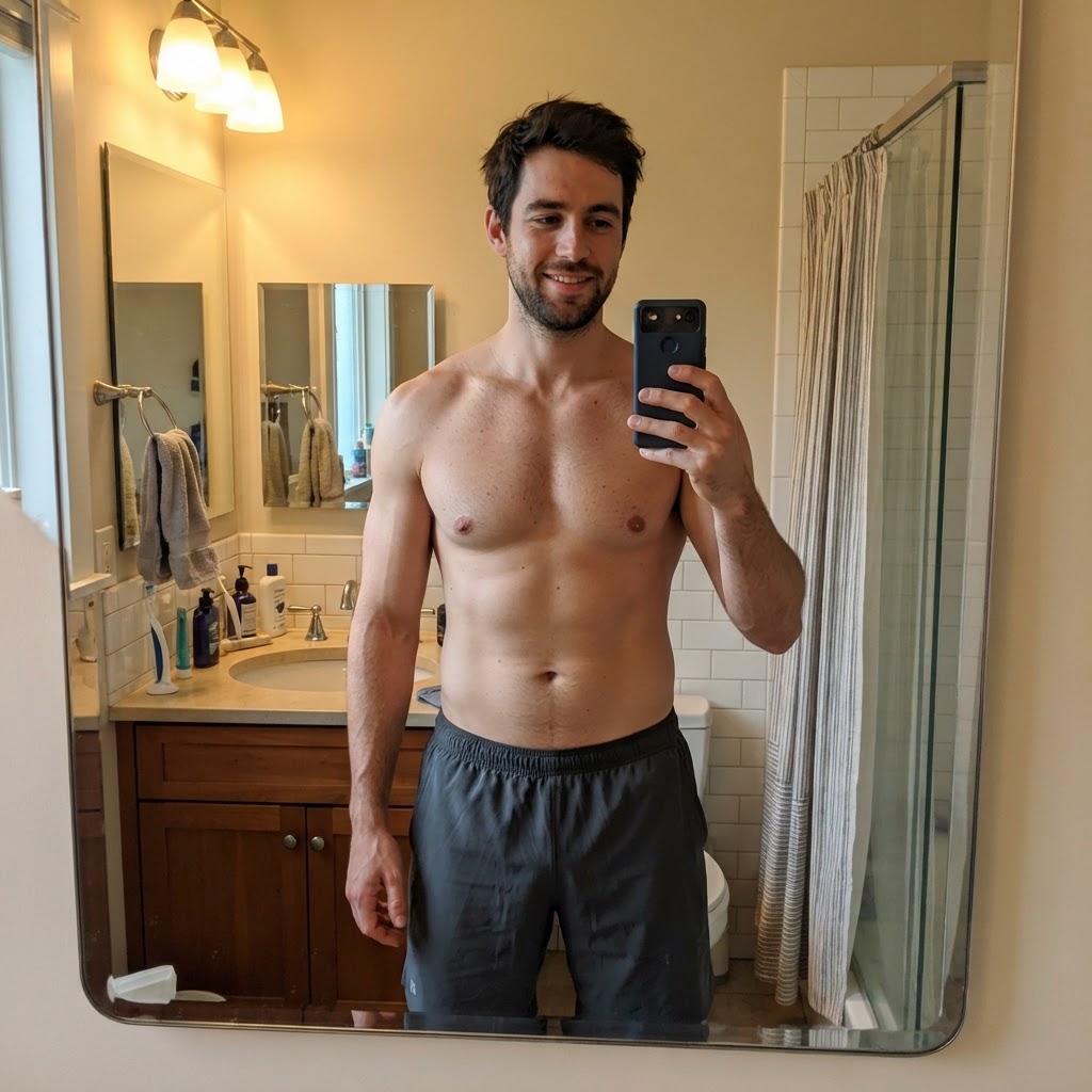 Amit R. — First abs since high school