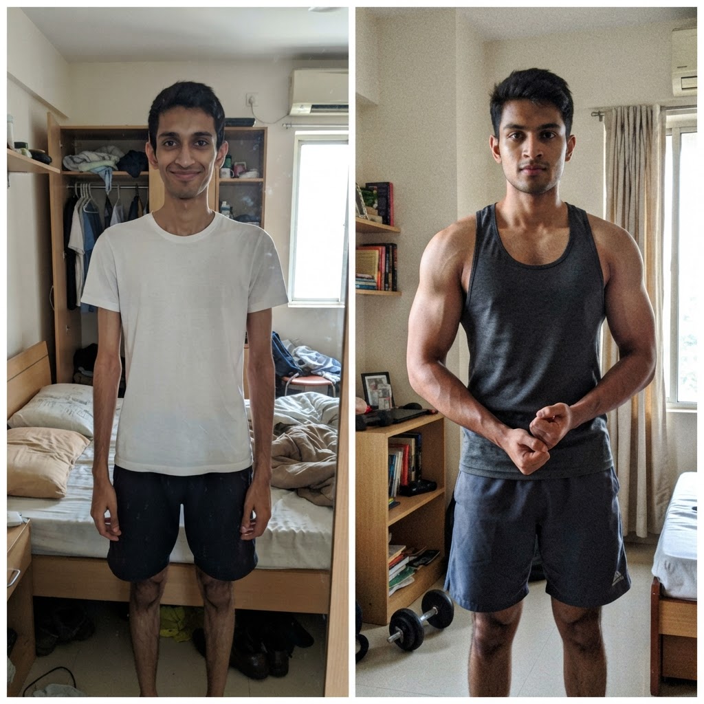 Dev P. — Gained 19 lbs of muscle
