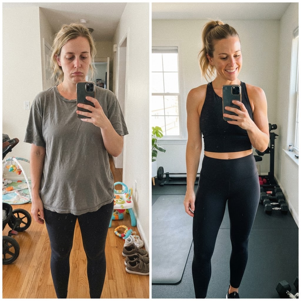 Sarah K. — Lost 22 lbs, built her first muscle