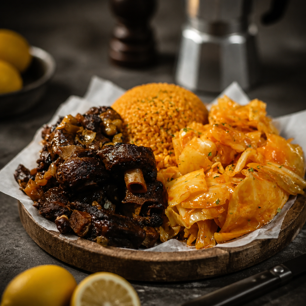 Oxtails and Rice 