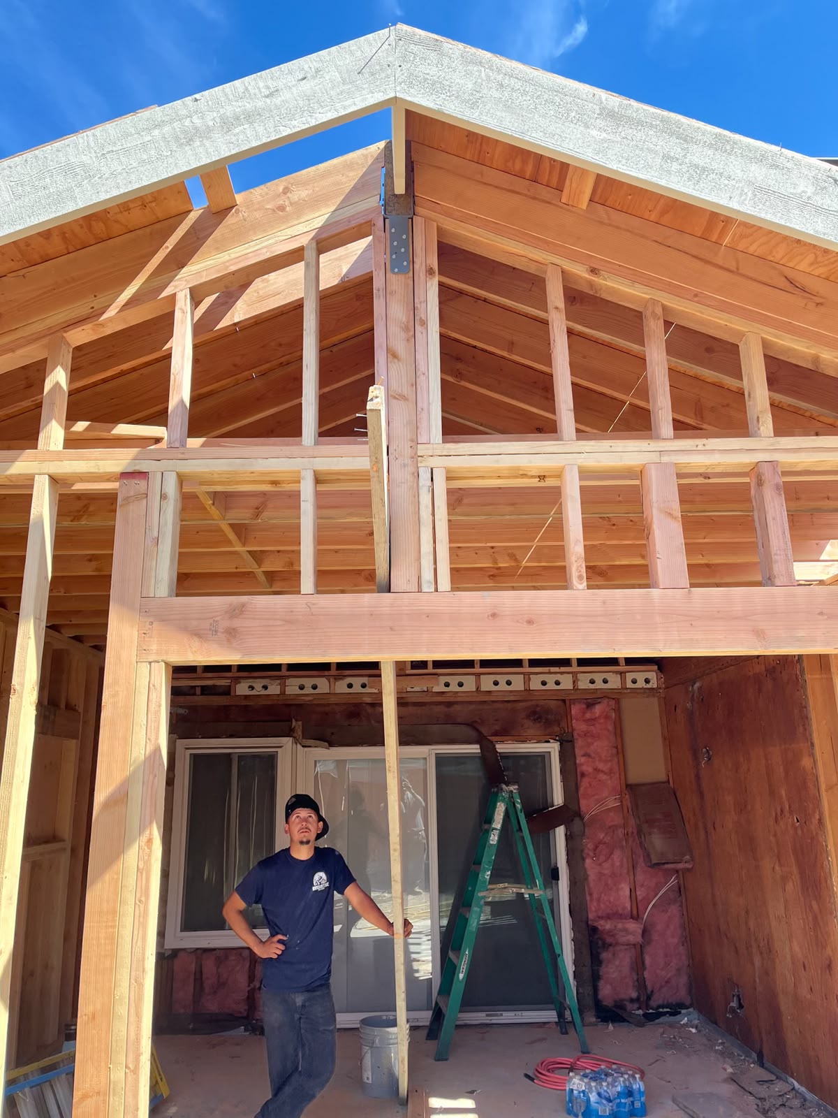 Room Addition — Roof & Structural Framing