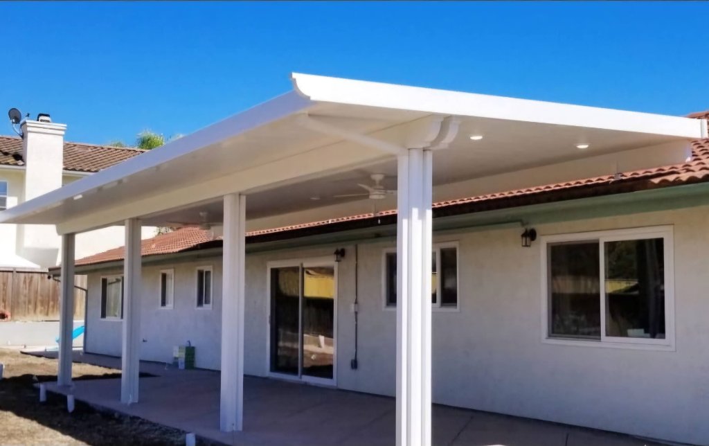 EC Construction Group patio cover project California