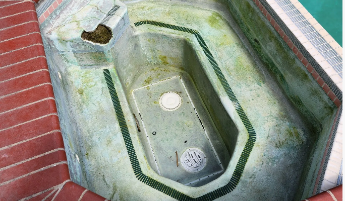 Pool Renovation before