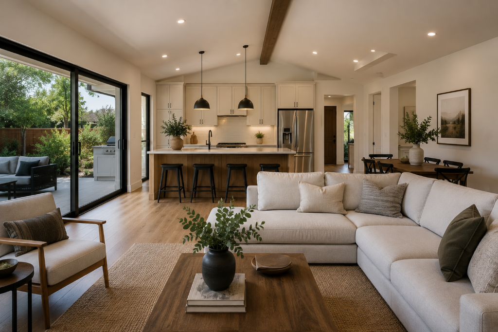 Modern California home remodeled by EC Construction Group
