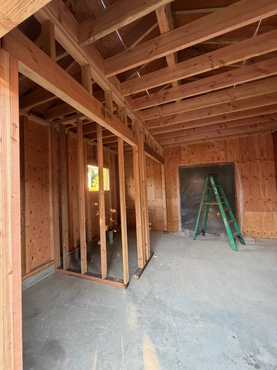 Room Addition — Interior Framing