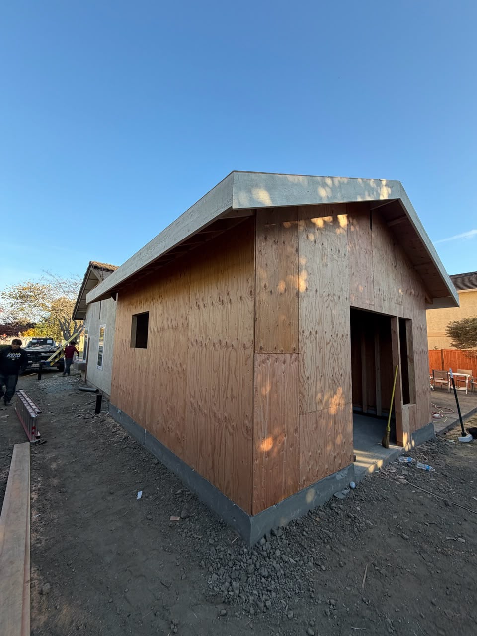 Room Addition — Exterior Construction
