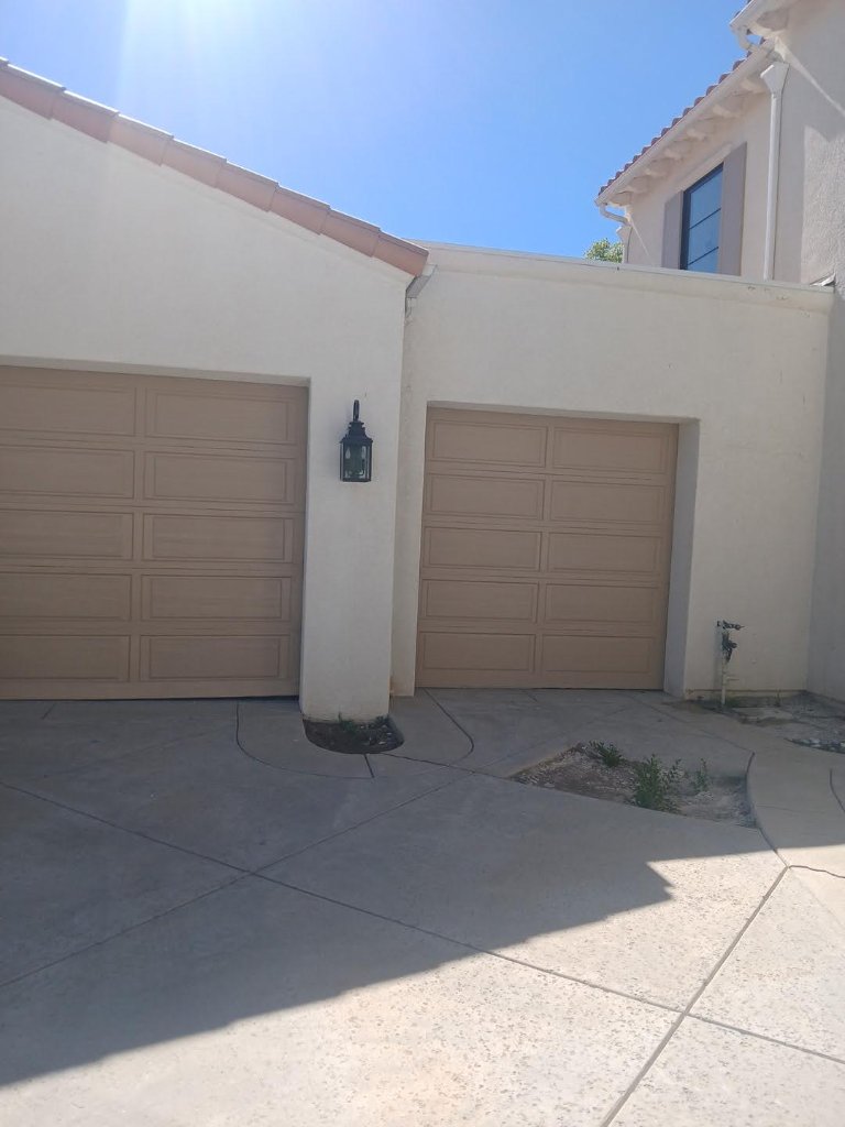 Garage Door Transformation after