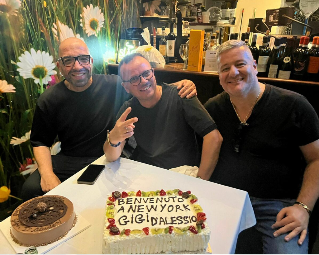 Gigi D'Alessio welcomed at Donna Margherita NYC — Benvenuto a New York celebration