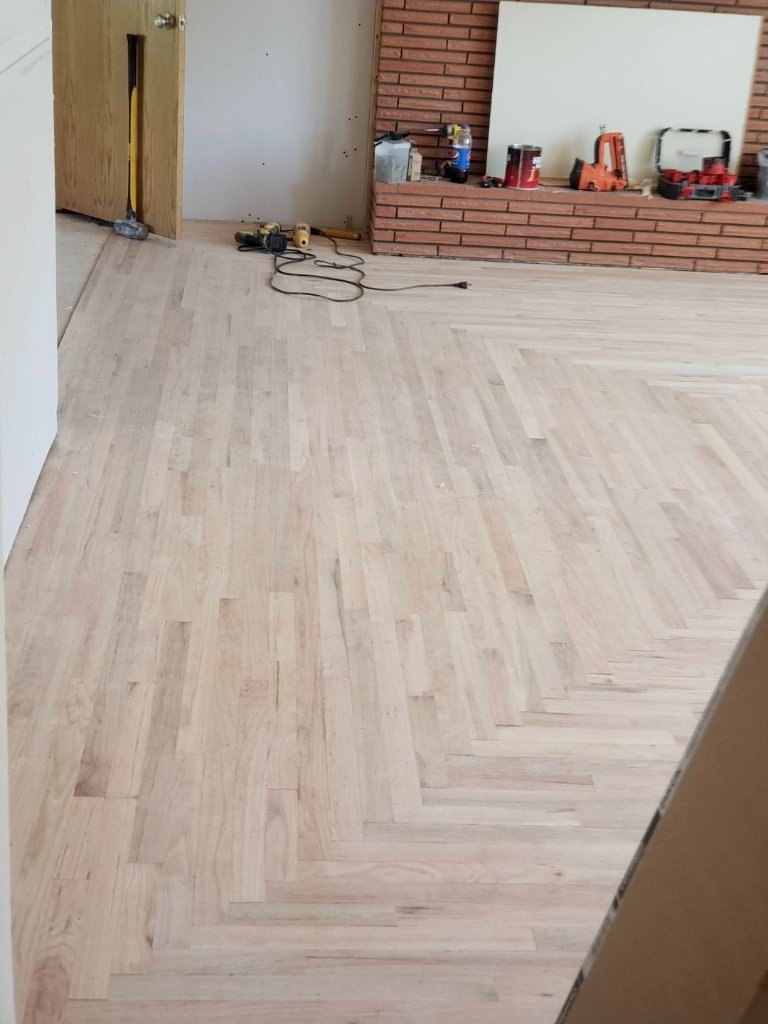 Marble Tile Floor Installation — Master Suite - photo 1