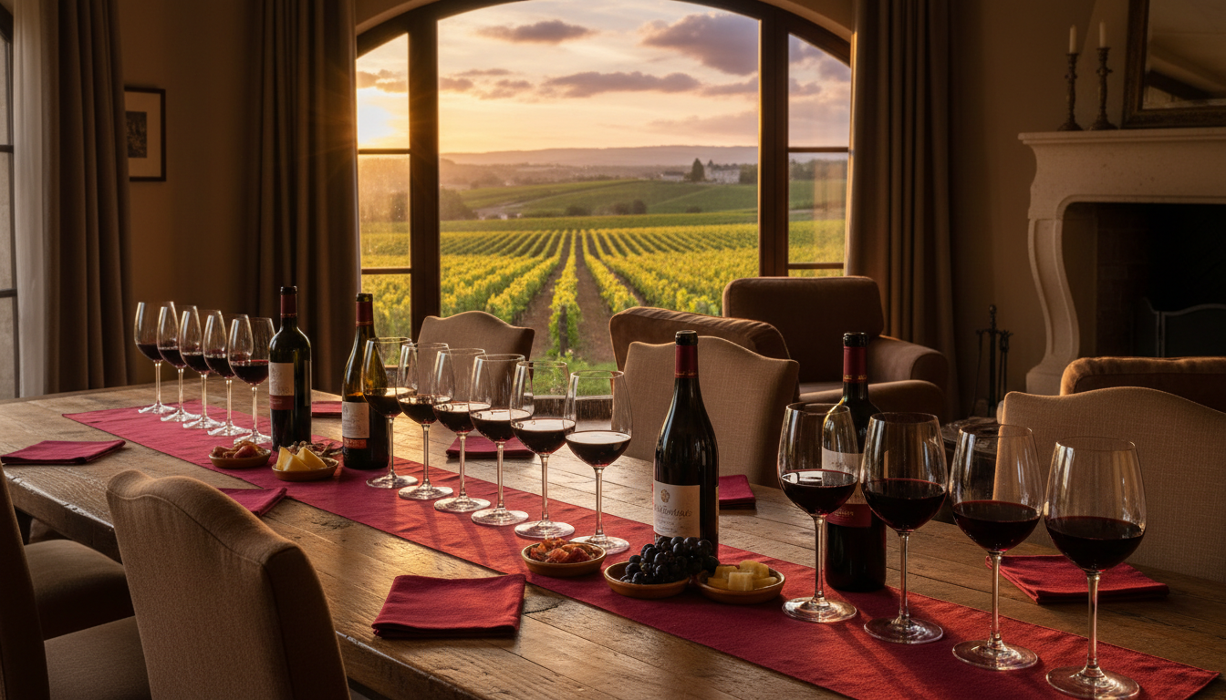 Wine tasting