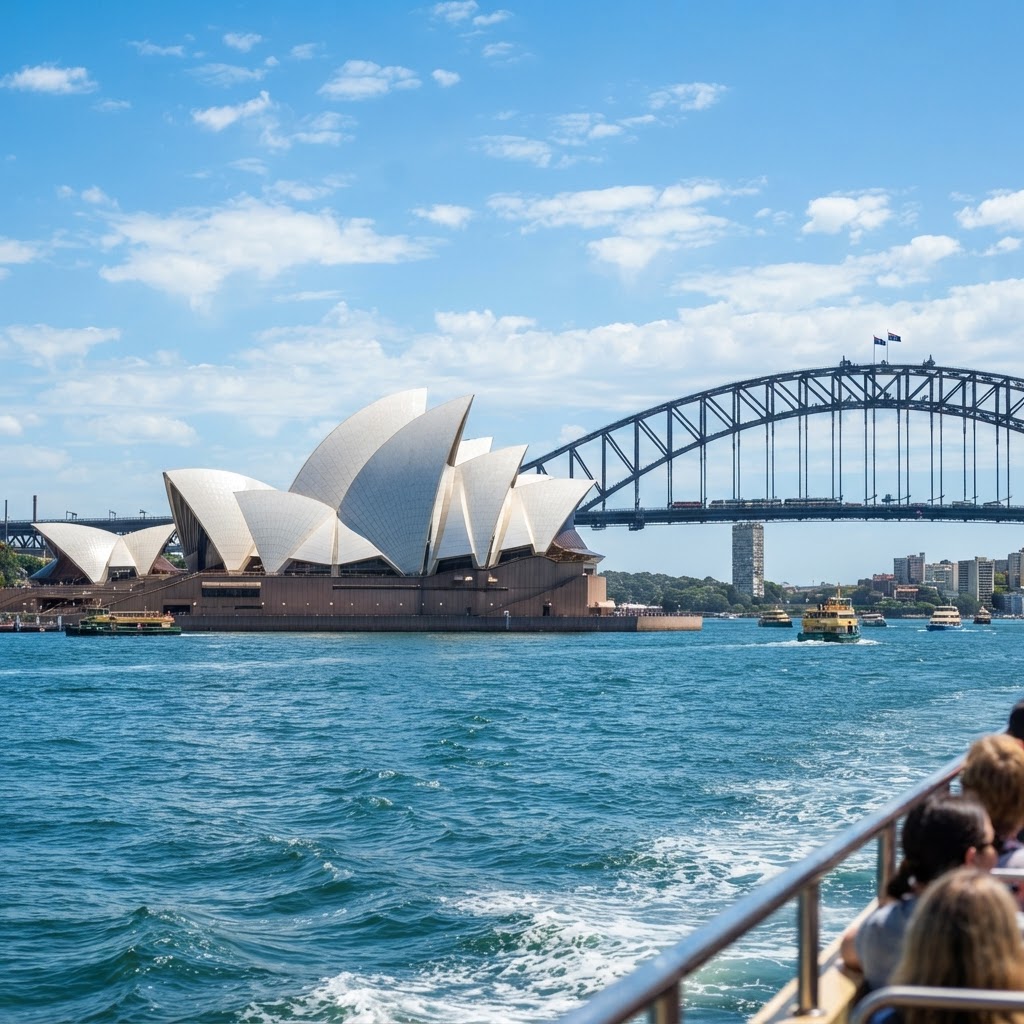 Sydney Opera House and Harbour Bridge