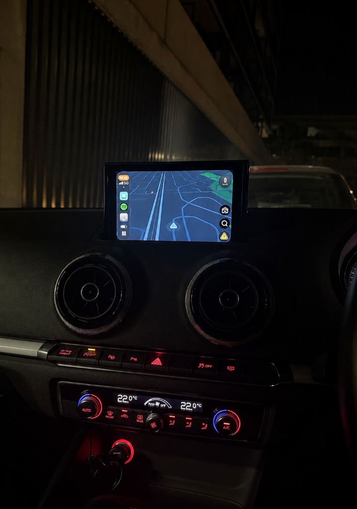 Audi CarPlay customer installation photo