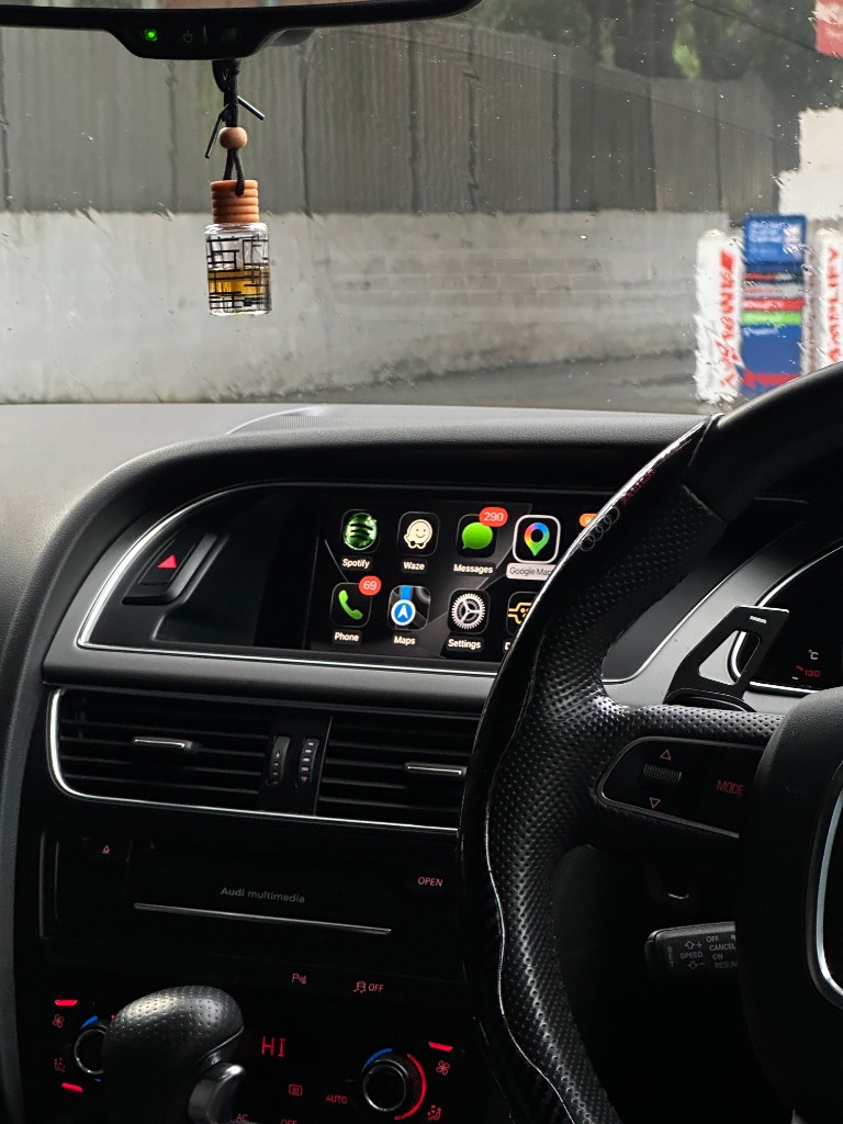 Audi CarPlay customer installation photo